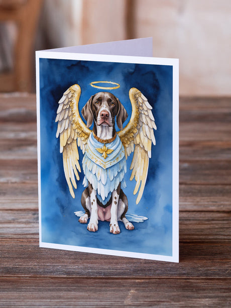 German Shorthaired Pointer My Angel Greeting Cards Pack of 8