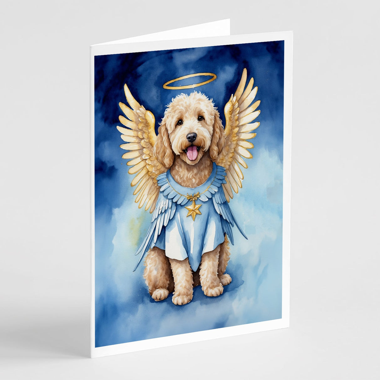 Goldendoodle My Angel Greeting Cards Pack of 8