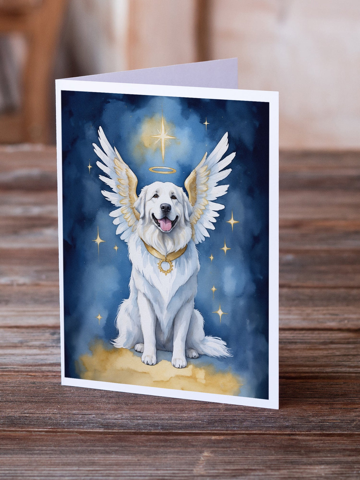 Great Pyrenees My Angel Greeting Cards Pack of 8