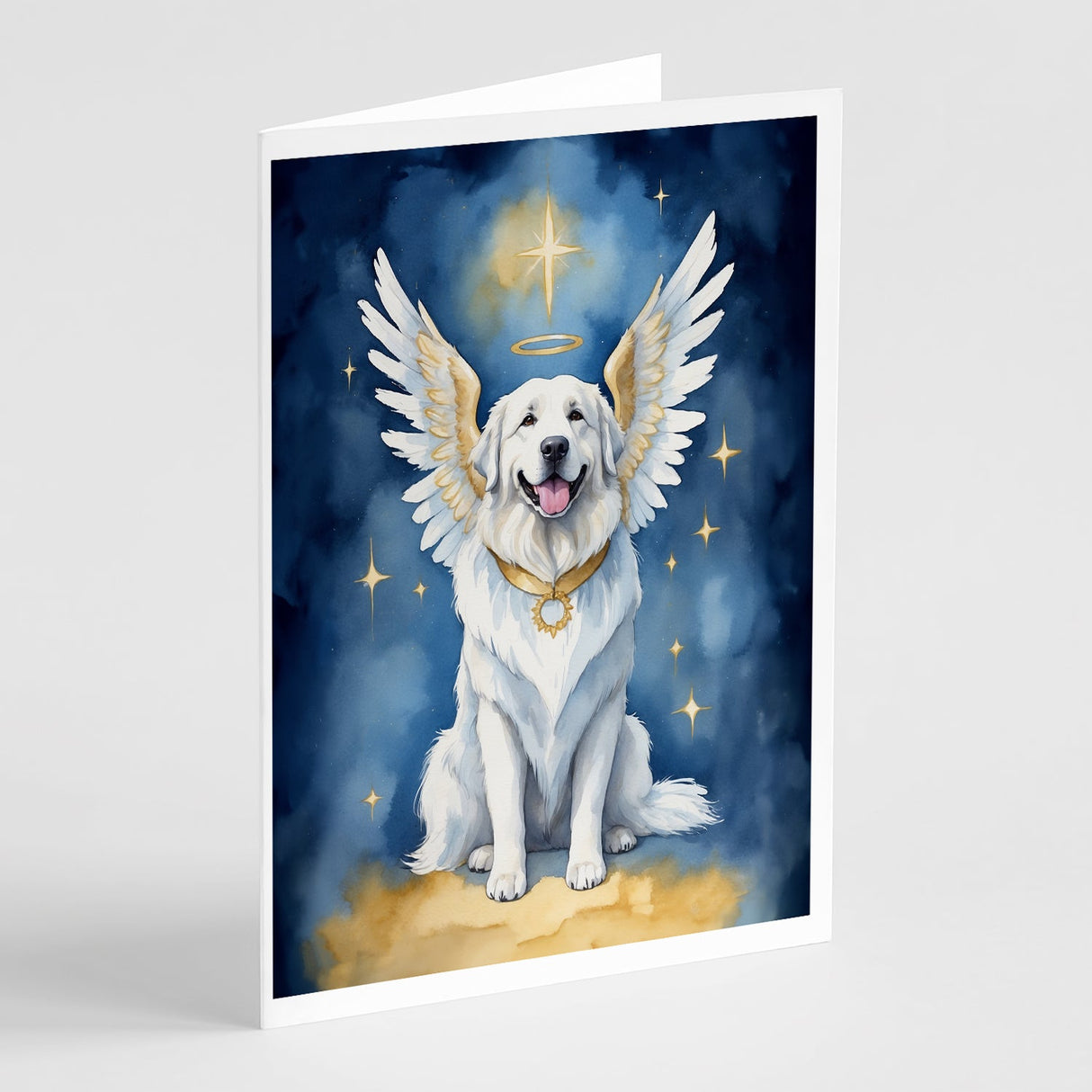 Great Pyrenees My Angel Greeting Cards Pack of 8