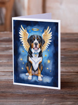 Greater Swiss Mountain Dog My Angel Greeting Cards Pack of 8