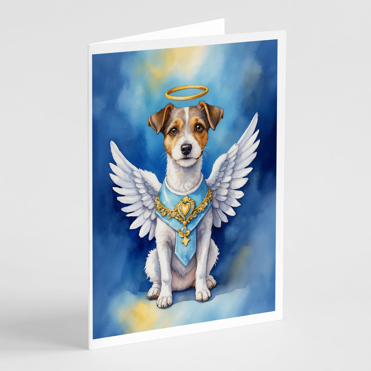 Jack Russell Terrier My Angel Greeting Cards Pack of 8