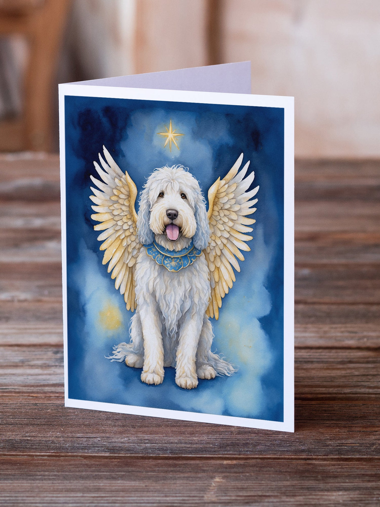 Komondor My Angel Greeting Cards Pack of 8