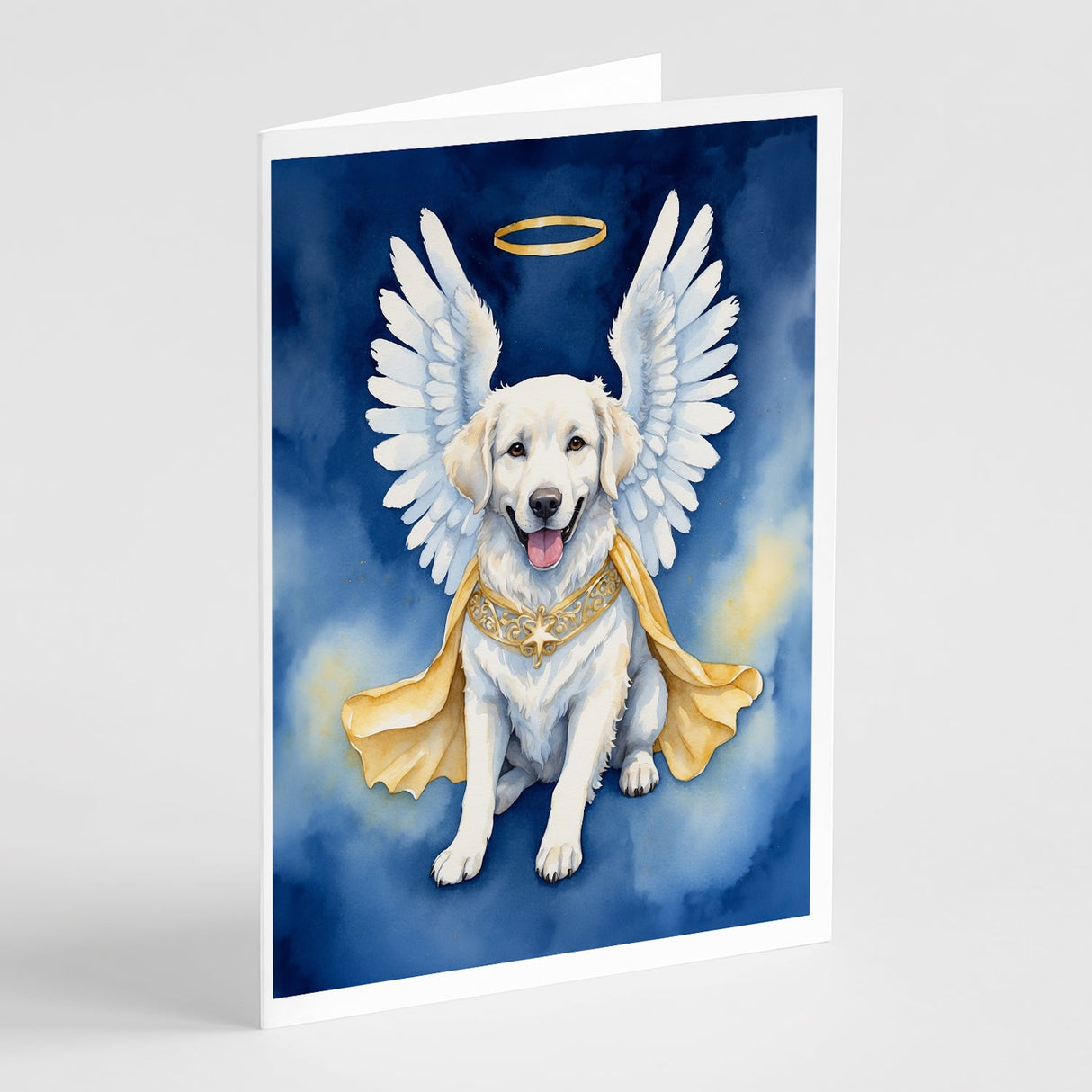 Kuvasz My Angel Greeting Cards Pack of 8