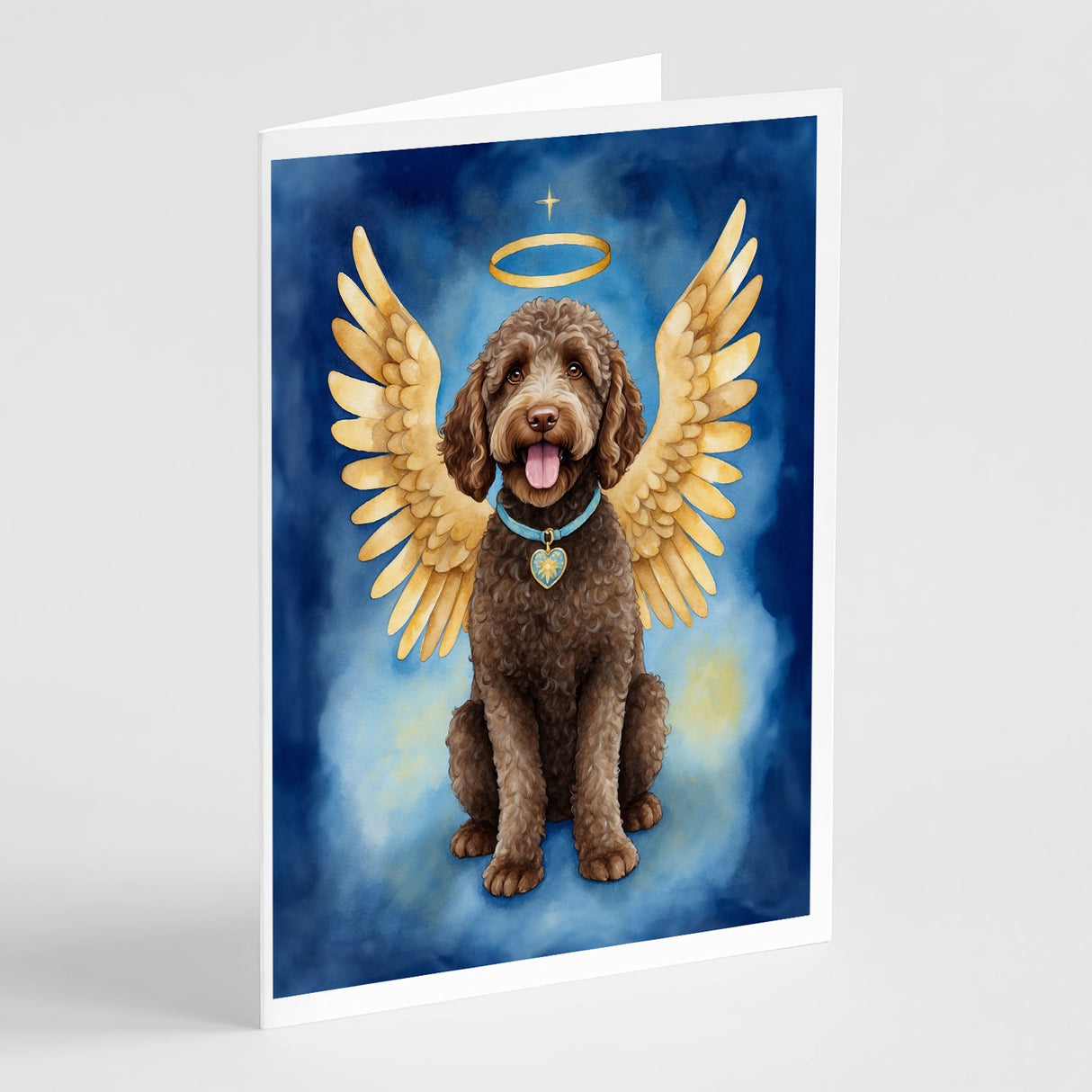 Labradoodle My Angel Greeting Cards Pack of 8