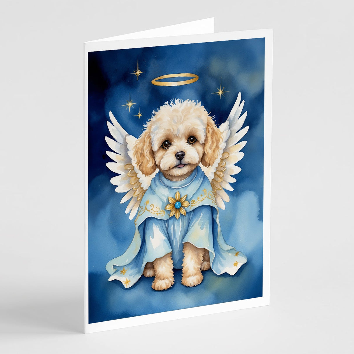 Maltipoo My Angel Greeting Cards Pack of 8