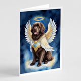 Newfoundland My Angel Greeting Cards Pack of 8