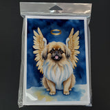 Pekingese My Angel Greeting Cards Pack of 8