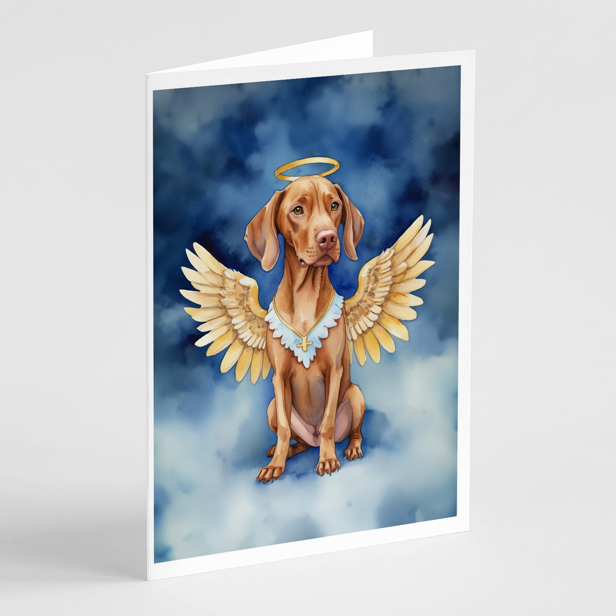 Vizsla My Angel Greeting Cards Pack of 8