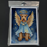 Welsh Terrier My Angel Greeting Cards Pack of 8