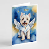 Westie My Angel Greeting Cards Pack of 8