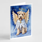 Wheaten Terrier My Angel Greeting Cards Pack of 8