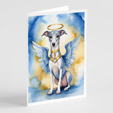 Whippet My Angel Greeting Cards Pack of 8