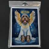 Wirehaired Pointing Griffon My Angel Greeting Cards Pack of 8