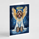 Wirehaired Pointing Griffon My Angel Greeting Cards Pack of 8