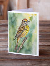 Alabama Yellowhammer Greeting Cards Pack of 8