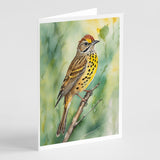 Alabama Yellowhammer Greeting Cards Pack of 8