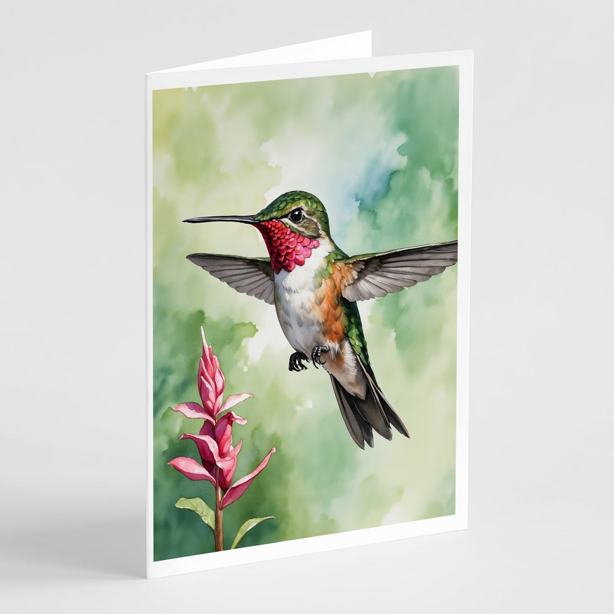 Calliope Hummingbird Greeting Cards Pack of 8