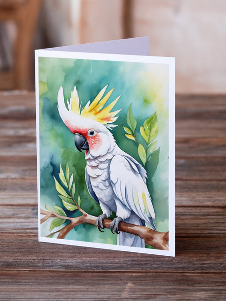 Cockatoo Greeting Cards Pack of 8