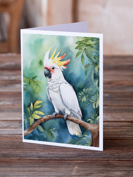 Cockatoo Greeting Cards Pack of 8