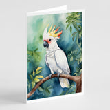 Cockatoo Greeting Cards Pack of 8