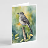 Florida Northern Mockingbird Greeting Cards Pack of 8