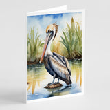 Louisiana Brown Pelican Greeting Cards Pack of 8