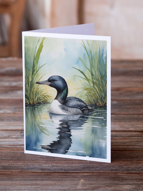 Minnesota Common Loon Greeting Cards Pack of 8