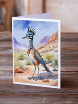 New Mexico Greater Roadrunner Greeting Cards Pack of 8