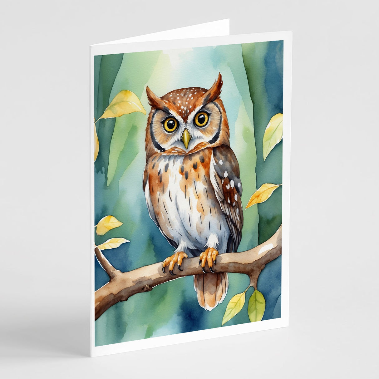 Elf Owl Greeting Cards Pack of 8