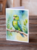 Parrotlet Greeting Cards Pack of 8