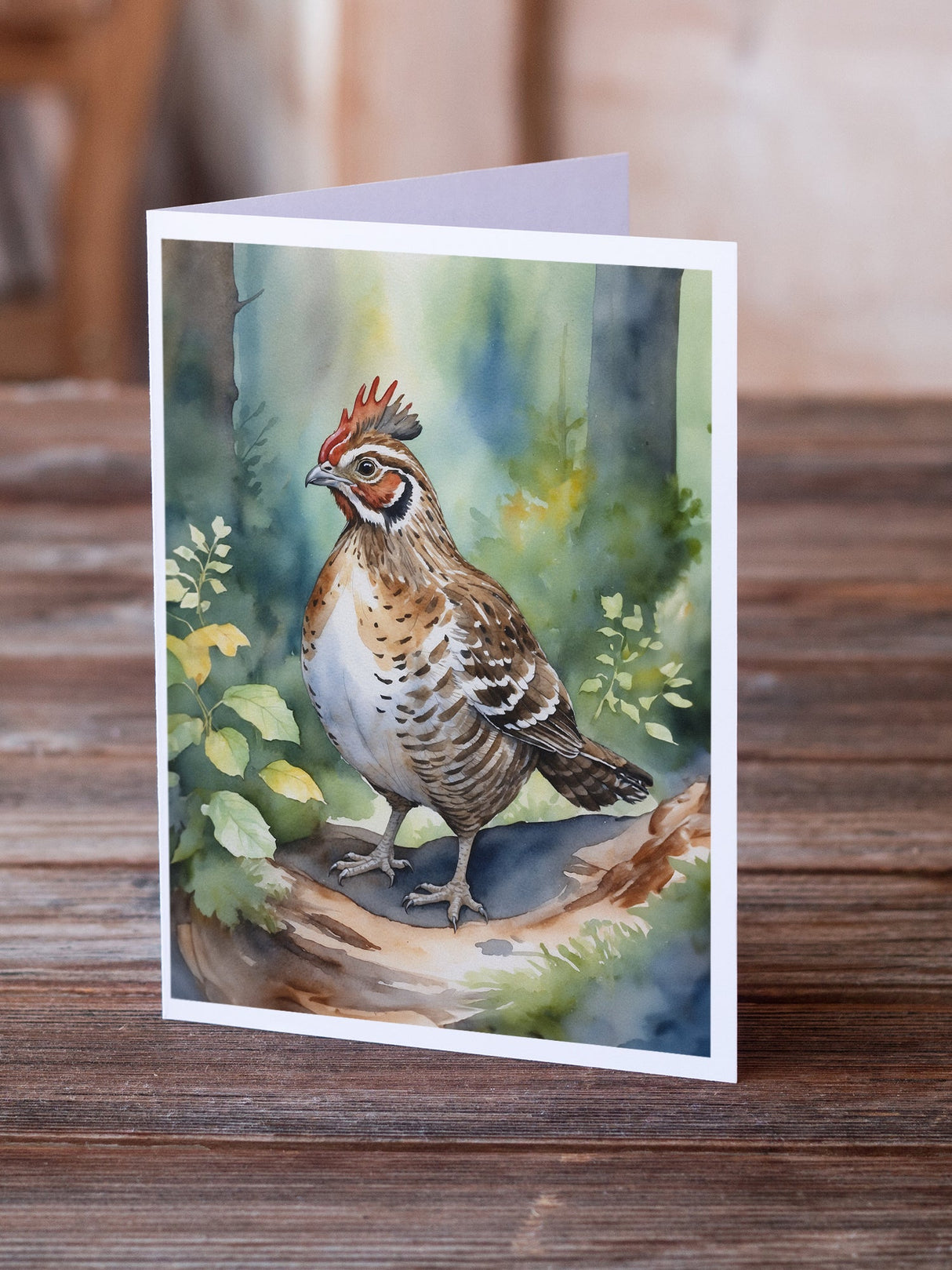 Pennsylvania Ruffed Grouse Greeting Cards Pack of 8