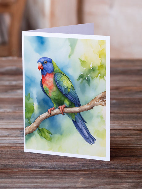 Pionus Greeting Cards Pack of 8