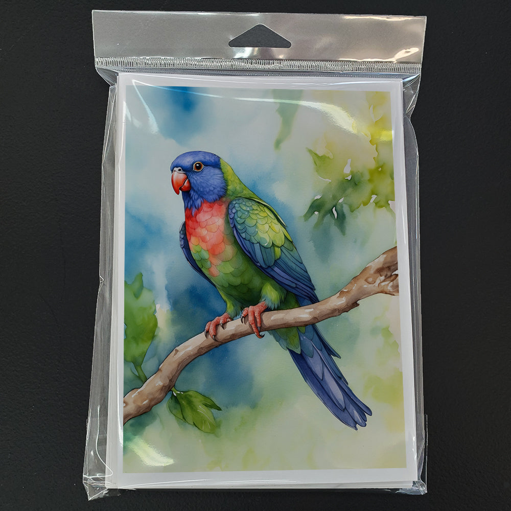 Pionus Greeting Cards Pack of 8