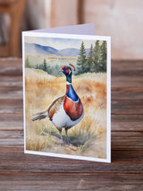 South Dakota Ringnecked Pheasant Greeting Cards Pack of 8