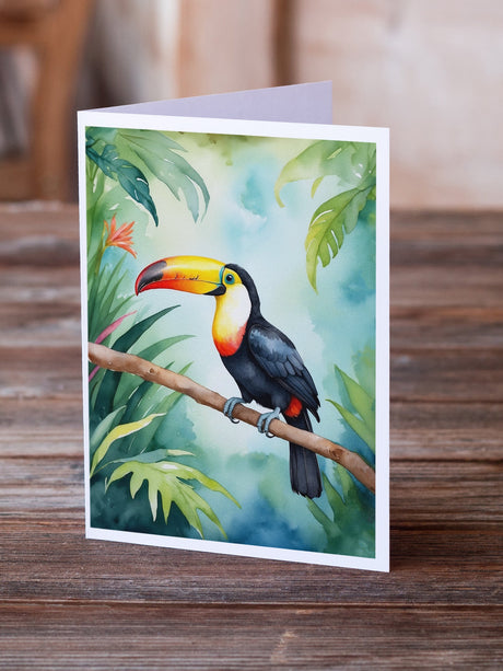 Toucan Greeting Cards Pack of 8