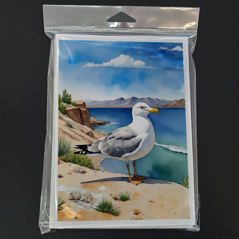 Utah California Gull Greeting Cards Pack of 8