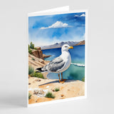 Utah California Gull Greeting Cards Pack of 8