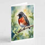 Wisconsin American Robin Greeting Cards Pack of 8