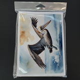 Pelican Diving Greeting Cards Pack of 8