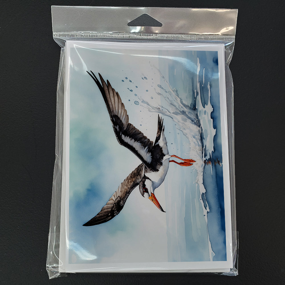 Black Skimmer Greeting Cards Pack of 8