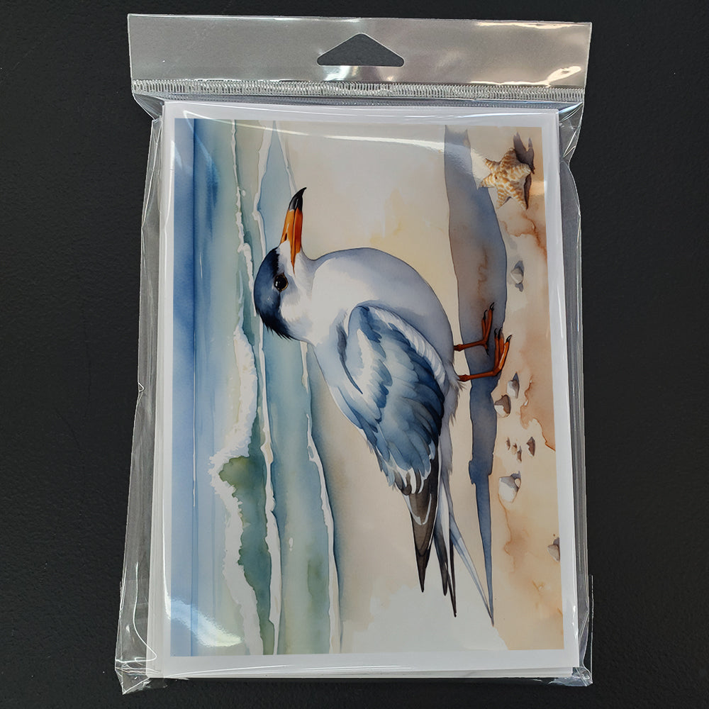 Tern Resting Greeting Cards Pack of 8