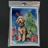 Otterhound Christmas Reindeer Greeting Cards Pack of 8