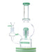 Diamond Glass Round Bong with Inline and Tree Perc
