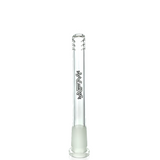 AFM Clear Glass Downstem 14mm - Durable Borosilicate - Front View on White Background