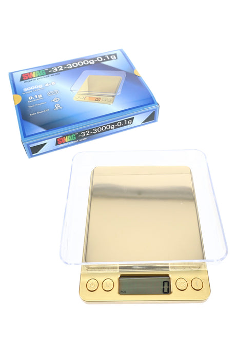 Swag SWAG-32-3000G-0.1G Digital Pocket Scale – 3000 g × 0.1 g