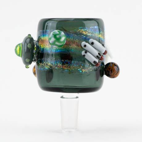 Empire Glassworks Galactic PuffCo Proxy Glass Attachment, 14mm, Front View