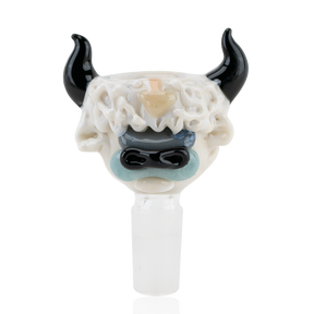 Empire Glassworks Appa Bowl Piece - 14mm Borosilicate Glass Bong Accessory Front View