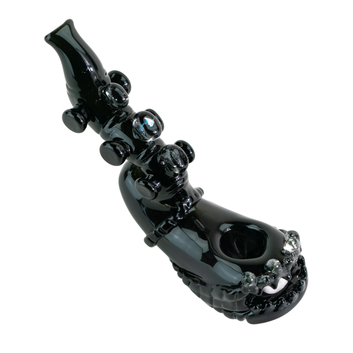 Empire Glassworks 'Alien' Glow-In-The-Dark Hand Pipe