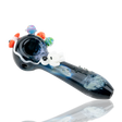 Empire Glassworks Galactic Spoon Pipe with Colorful Space Design - Side View